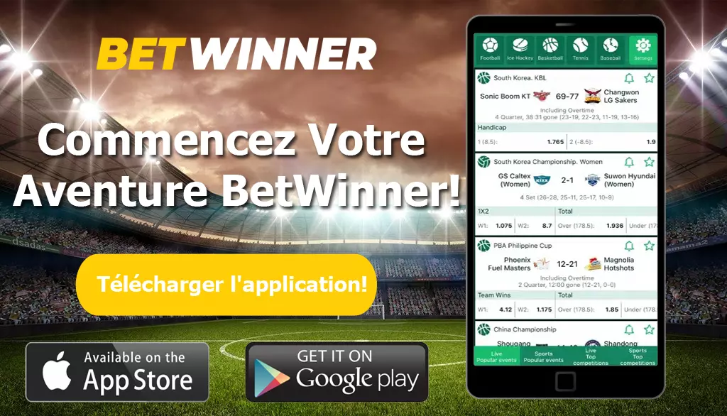 Betwinner Apk french 4